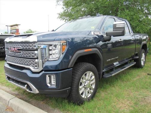 Pacific Blue Metallic 2020 GMC Sierra 2500 Denali