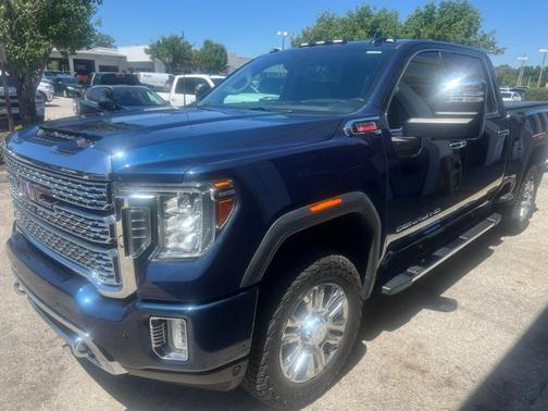 Pacific Blue Metallic 2020 GMC Sierra 2500 Denali