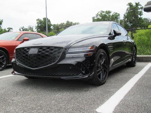 Black 2026 Genesis G80 3.5T Prestige Black