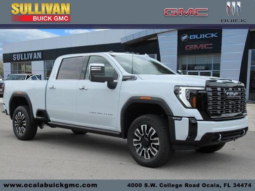 Glacier White 2026 GMC Sierra 2500 Denali Ultimate