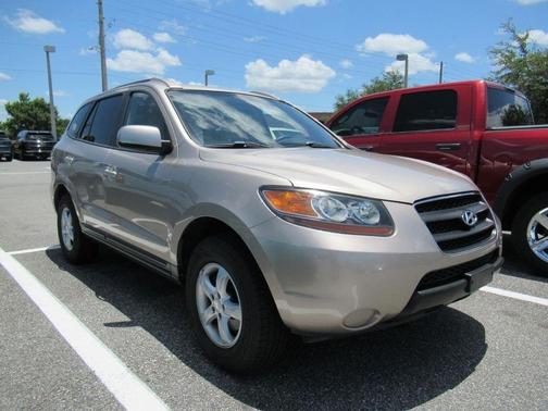 Gold 2007 Hyundai SANTA FE GLS