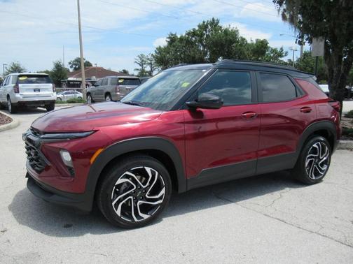 Crimson Metallic 2025 Chevrolet Trailblazer RS