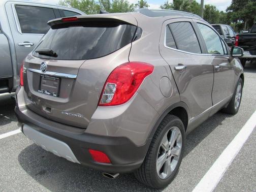 Cocoa Silver Metallic 2014 Buick Encore Leather