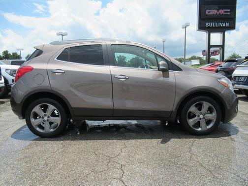 Cocoa Silver Metallic 2014 Buick Encore Leather