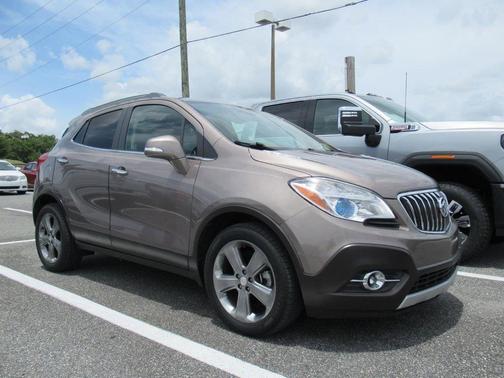 Cocoa Silver Metallic 2014 Buick Encore Leather