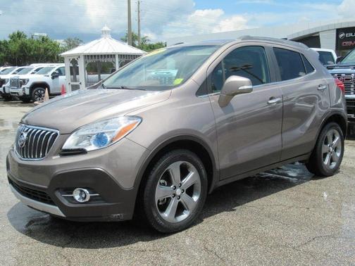 Cocoa Silver Metallic 2014 Buick Encore Leather