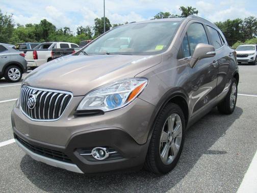 Cocoa Silver Metallic 2014 Buick Encore Leather