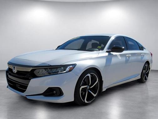Platinum White Pearl 2022 Honda Accord Sport 1.5T