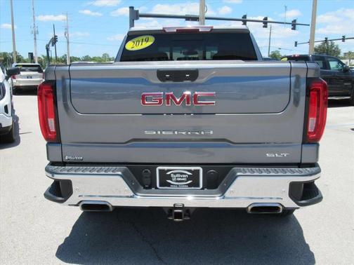 Steel Metallic 2019 GMC Sierra 1500 SLT