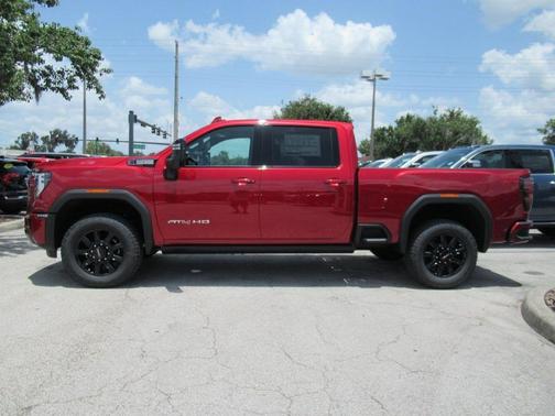 Volcanic Red 2026 GMC Sierra 2500 AT4