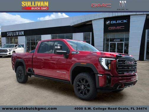 Volcanic Red 2026 GMC Sierra 2500 AT4
