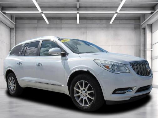 White Frost 2017 Buick Enclave Leather