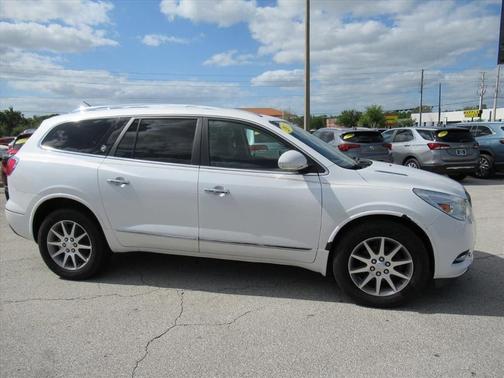 White Frost 2017 Buick Enclave Leather