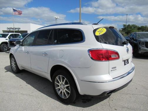 White Frost 2017 Buick Enclave Leather
