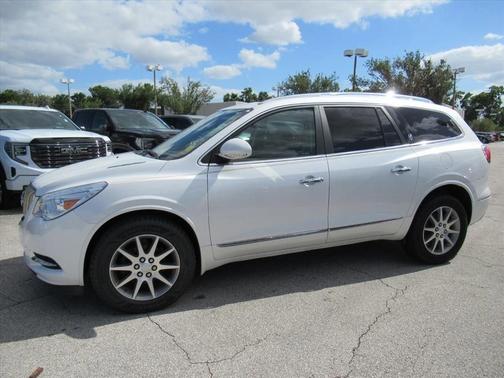 White Frost 2017 Buick Enclave Leather