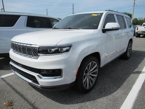 Bright White Clearcoat 2022 Jeep Grand Wagoneer Series I