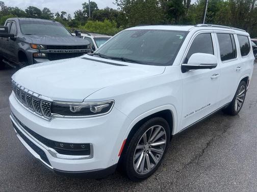Bright White Clearcoat 2022 Jeep Grand Wagoneer Series I