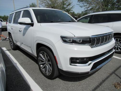 Bright White Clearcoat 2022 Jeep Grand Wagoneer Series I