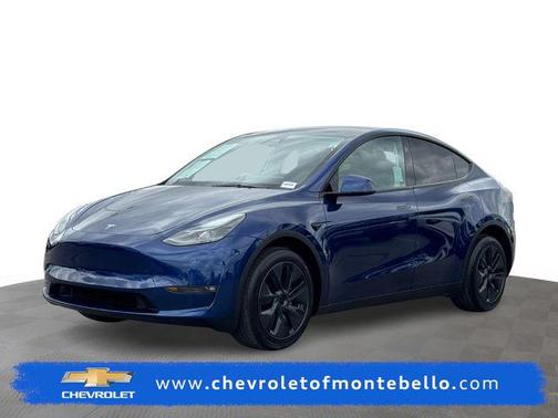 Deep Blue Metallic 2024 Tesla Model Y Long Range Dual Motor All-Wheel Drive