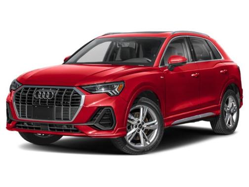 Progressive Red Metallic 2024 Audi Q3 Premium 45 TFSI S line quattro Tiptronic