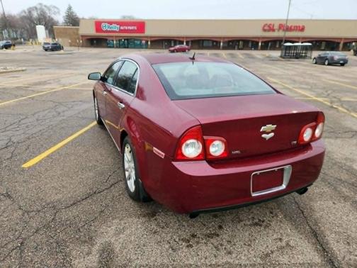 Burgundy 2008 Chevrolet Malibu LTZ