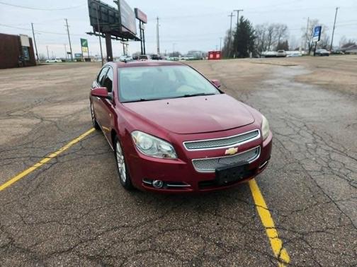 Burgundy 2008 Chevrolet Malibu LTZ