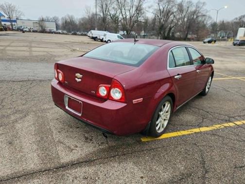 Burgundy 2008 Chevrolet Malibu LTZ