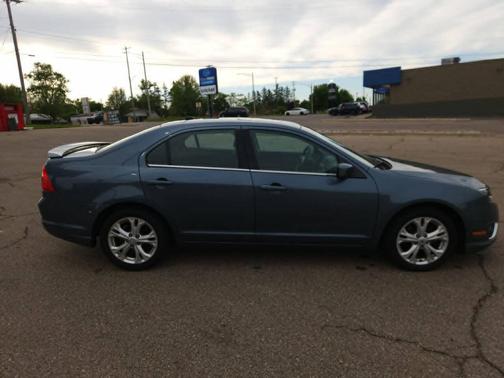 Blue 2012 Ford Fusion SE