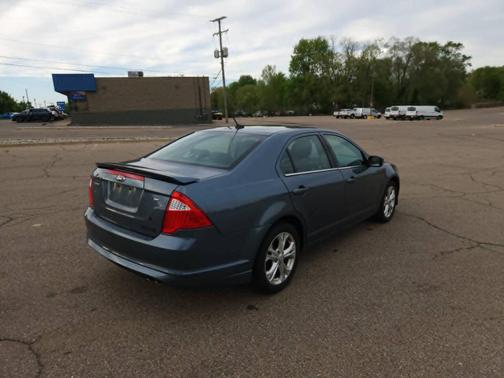 Blue 2012 Ford Fusion SE