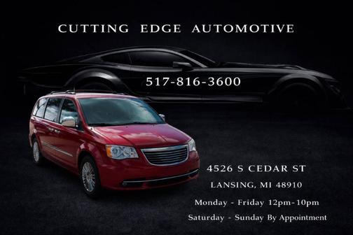 Red 2014 Chrysler Town & Country Touring-L