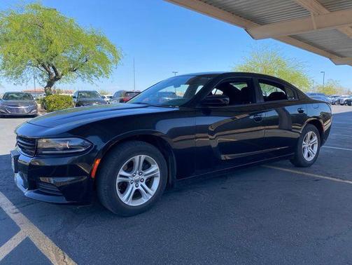 Pitch Black Clearcoat 2022 Dodge Charger SXT