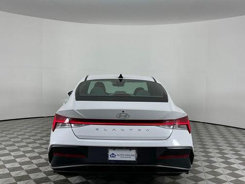 Serenity White 2025 Hyundai ELANTRA SEL
