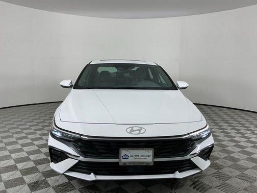 Serenity White 2025 Hyundai ELANTRA SEL