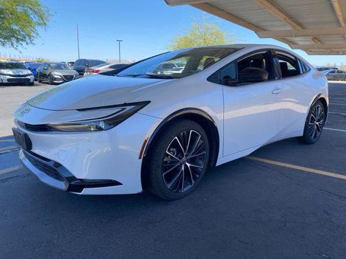 White 2025 Toyota Prius XLE