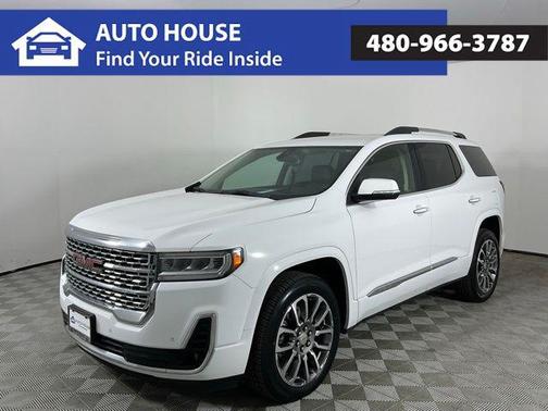 Summit White 2023 GMC Acadia Denali