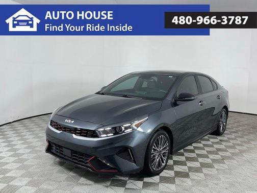 Gravity Gray 2022 Kia Forte GT-Line