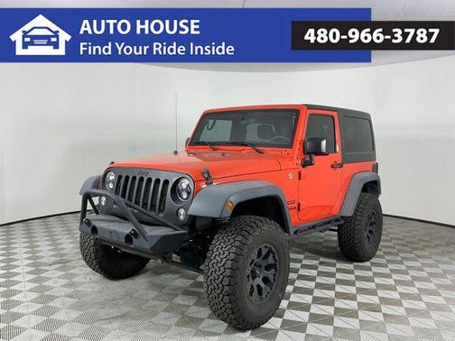 Sunset Orange Pearlcoat 2015 Jeep Wrangler Sport