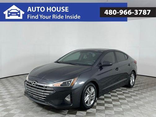 Portofino Gray 2020 Hyundai ELANTRA Value Edition
