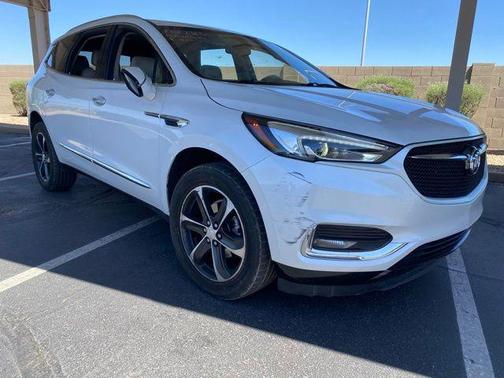 White Frost Tricoat 2021 Buick Enclave FWD Essence