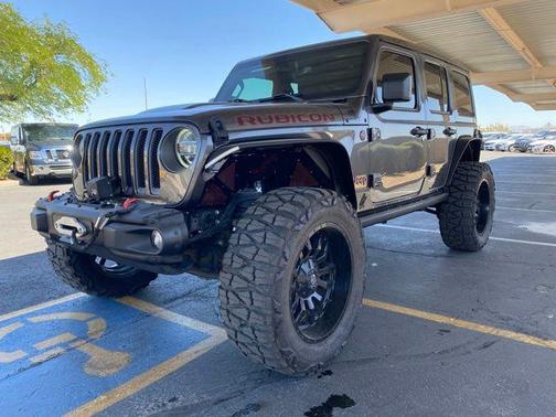 Granite Crystal Metallic Clearcoat 2019 Jeep Wrangler Unlimited Rubicon