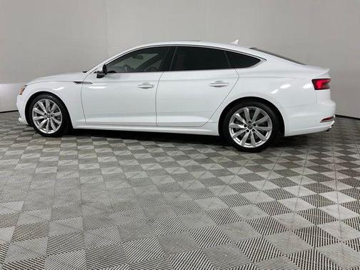 White 2018 Audi A5 2.0T Premium