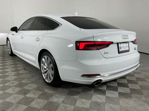 White 2018 Audi A5 2.0T Premium