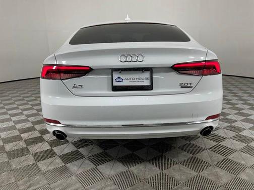 White 2018 Audi A5 2.0T Premium