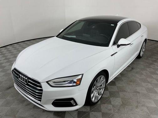 White 2018 Audi A5 2.0T Premium
