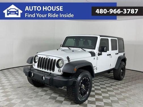 Bright White Clearcoat 2014 Jeep Wrangler Unlimited Sport