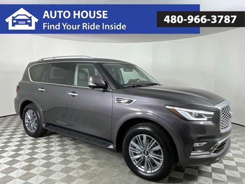 Anthracite Gray 2024 INFINITI QX80 Luxe