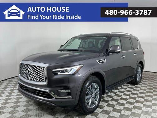 Anthracite Gray 2024 INFINITI QX80 Luxe SUV