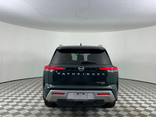 Obsidian Green Pearl 2023 Nissan Pathfinder Platinum 4WD