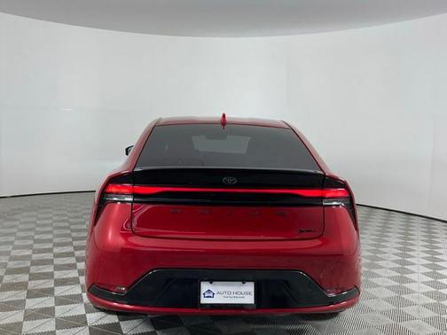 Red 2025 Toyota Prius XLE