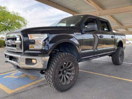 Shadow Black 2016 Ford F-150 XLT